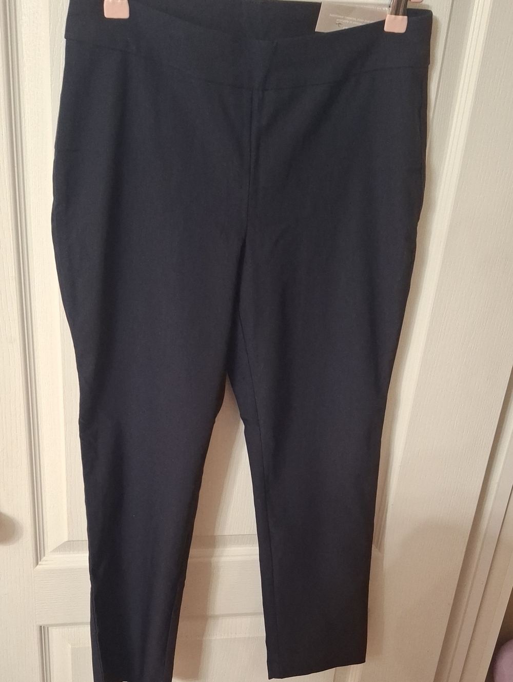 Chico’s Brigitte Slim Leg Navy Ankle Pants – Petite 4P NWT